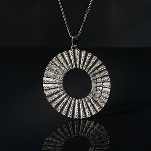 SI Simbolo Vita 18 karaat wit goud 352 diamanten - De meest krachtige juwelen ter wereld